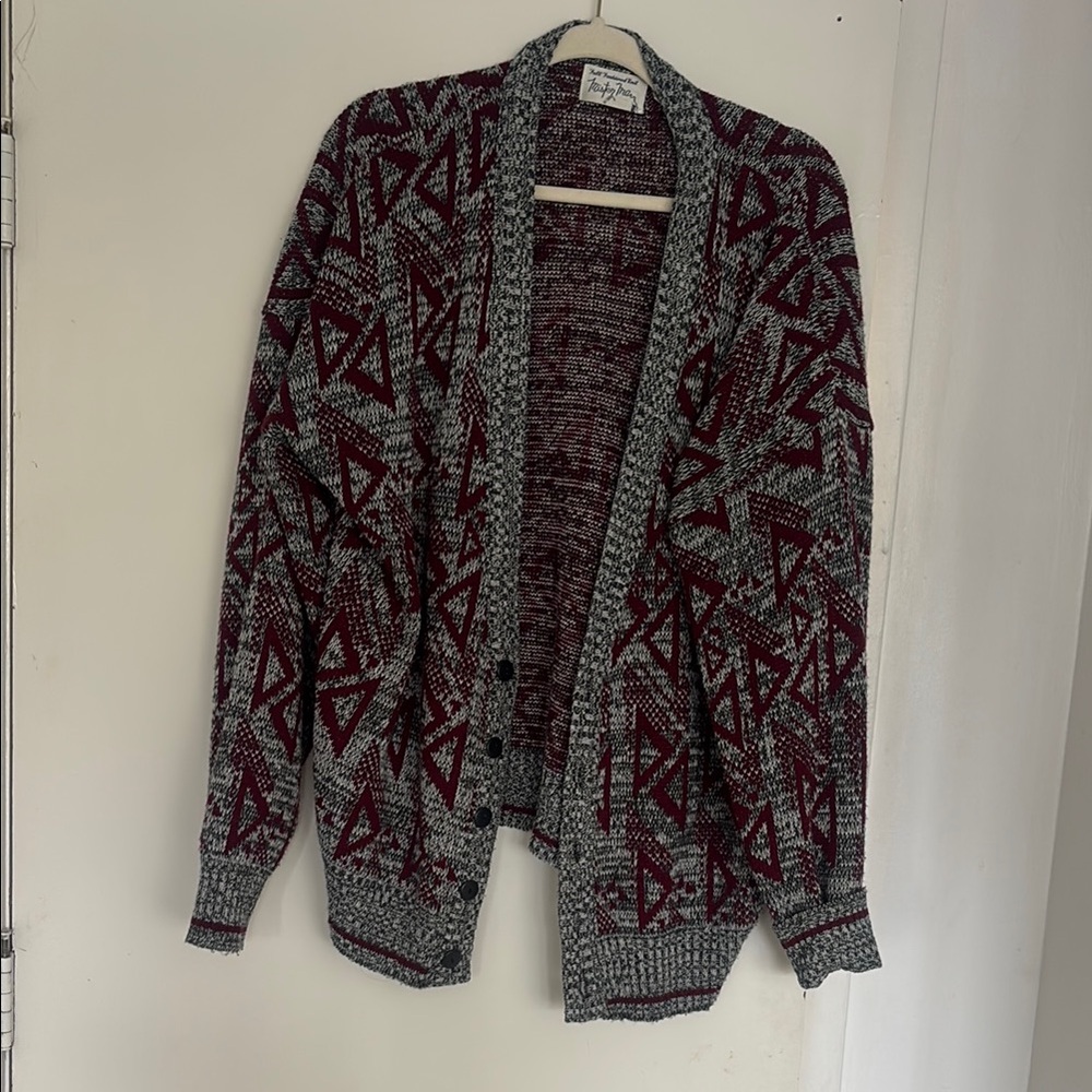 Urban Outfitters’ Geometric Long Cardigan